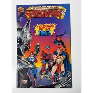 Shadowhawk 14 Image Comics 1994 Jim Valentino Cover The Monster Within Part 3